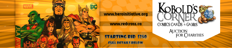 Hero Initiative Auction graphic